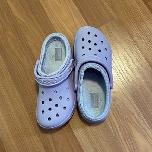 Fur Lined Crocs